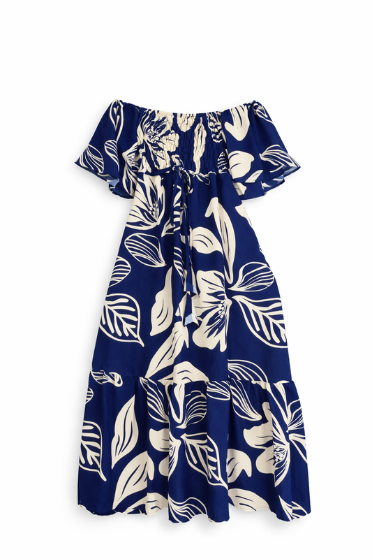 Vestido Longo Tropical Santorini