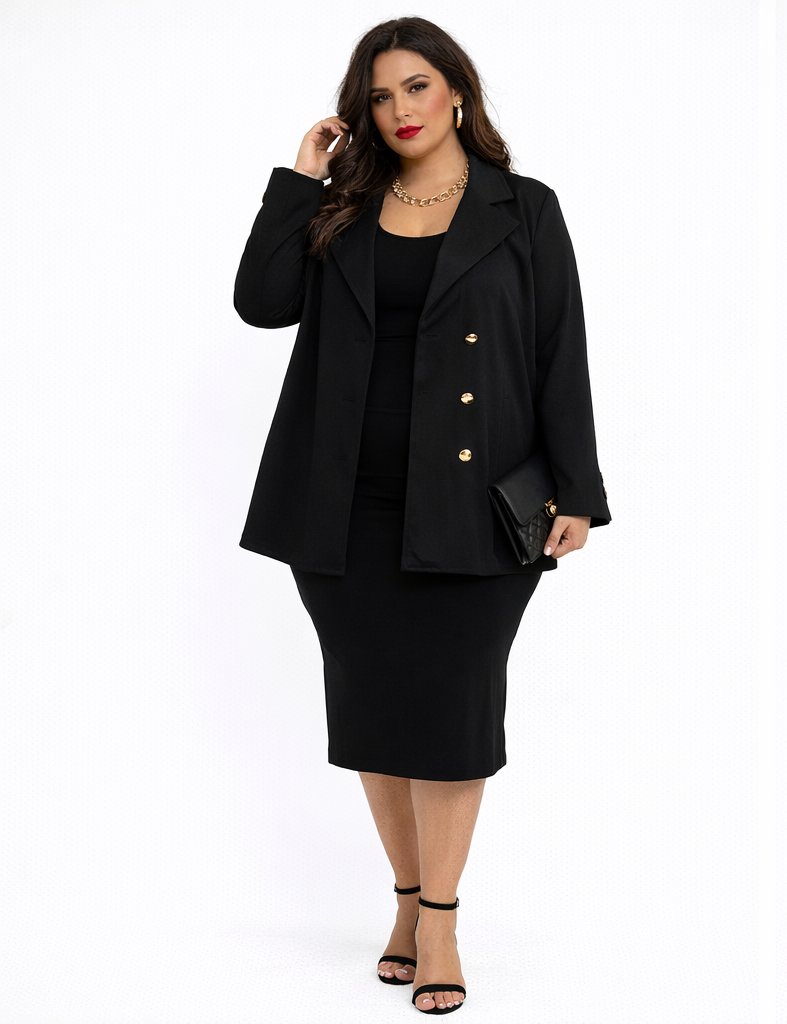 Blazer Plus Size Feminino