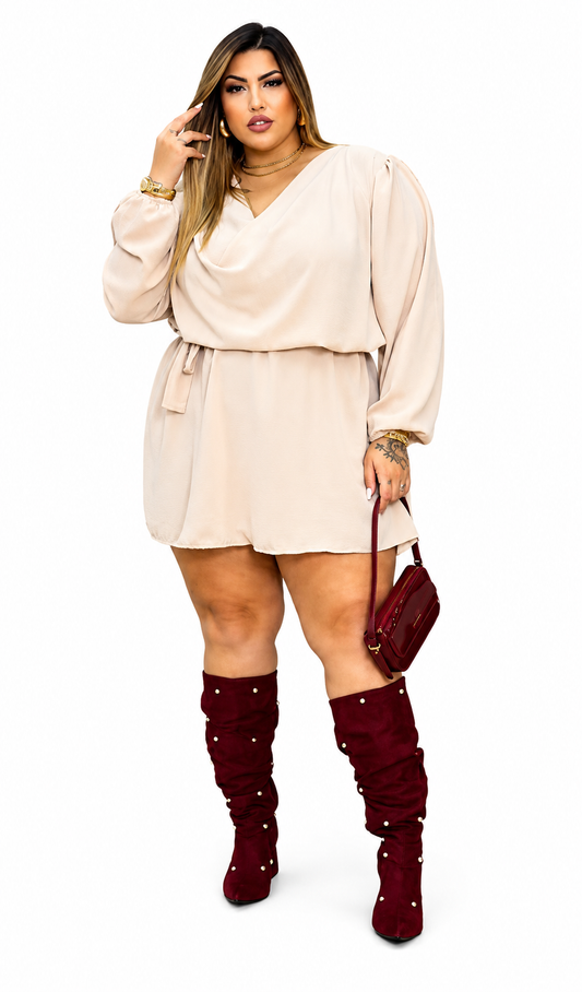 Vestido Gola Boba