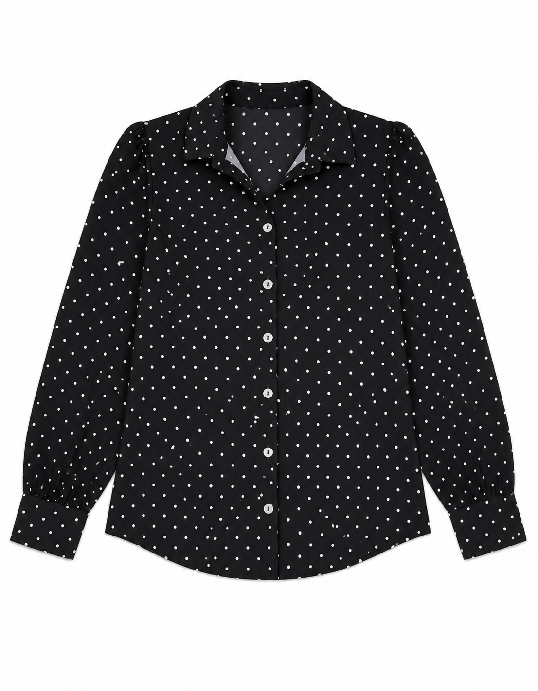 Camisa Feminina Poá