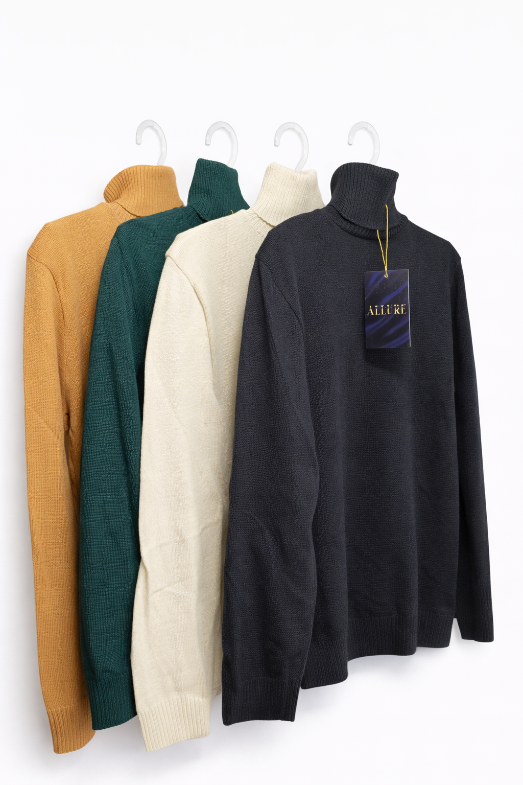Blusa Gola Alta Unissex em Tricot