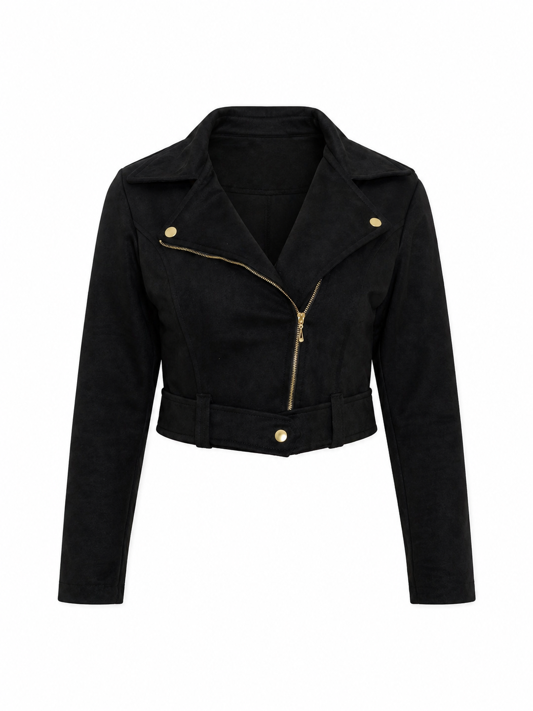 Jaqueta Suede - Plus Size
