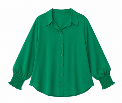 Camisa Plus Size com Elástico