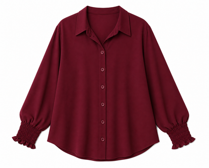 Camisa Plus Size com Elástico