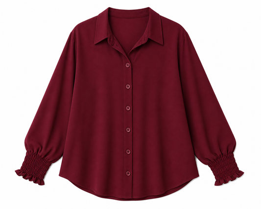 Camisa Plus Size com Elástico