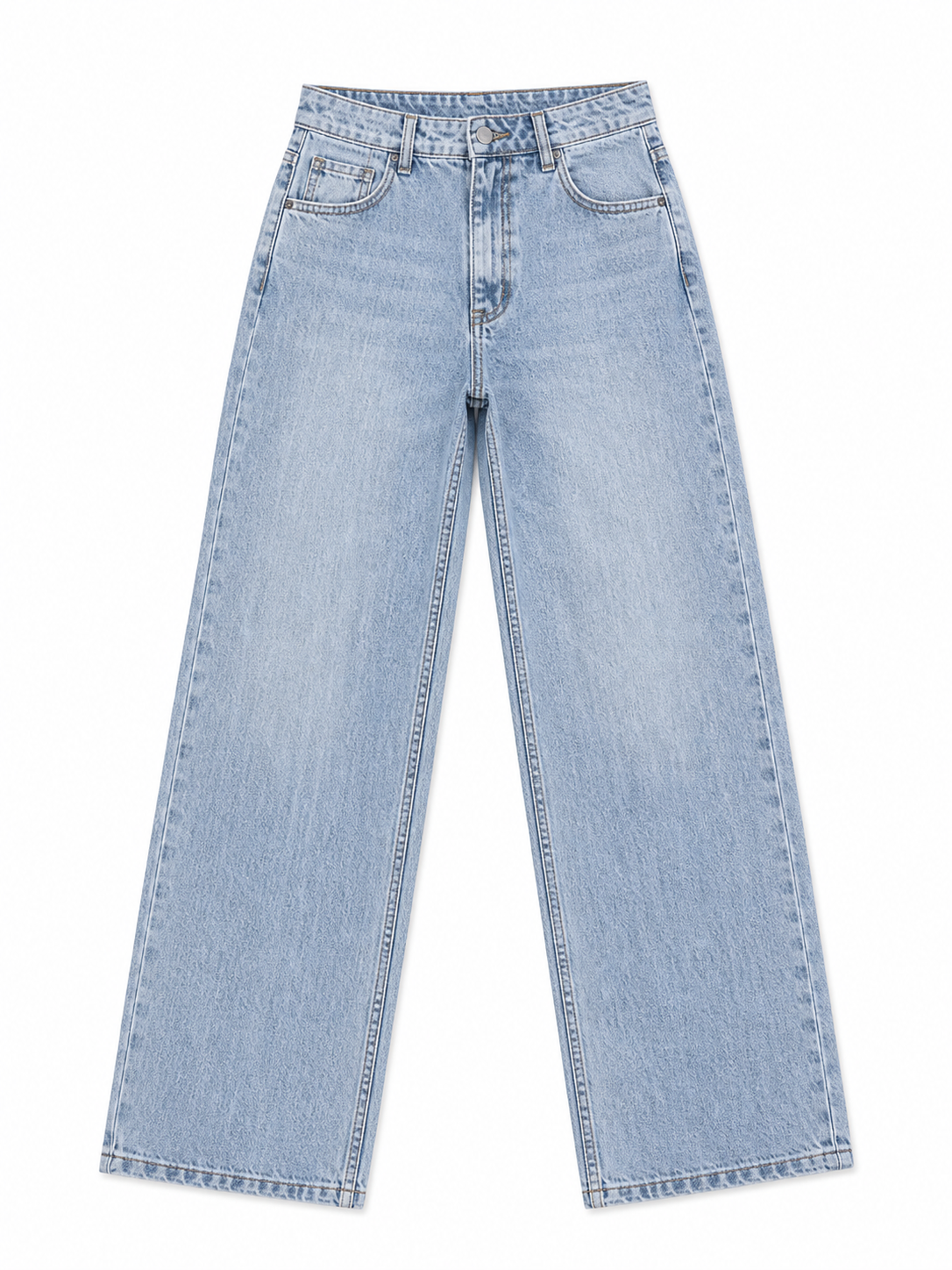 Calça Jeans Feminina Wid Leg