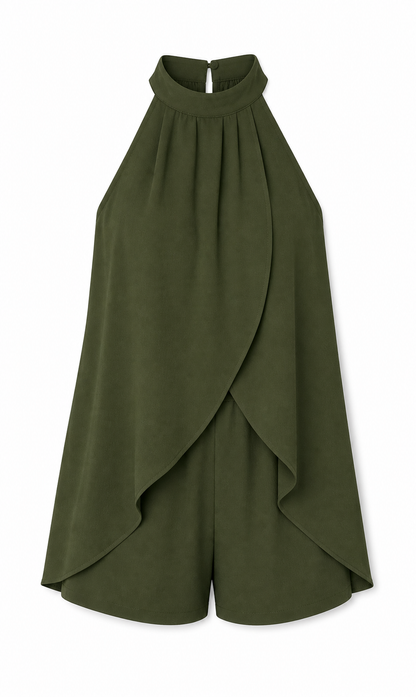 Macaquinho Plus Size Elegance
