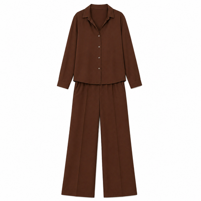 Conjunto Feminino Soft Brown
