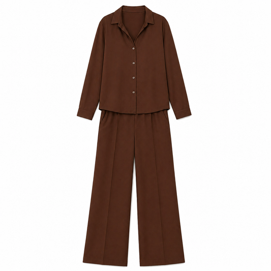 Conjunto Feminino Soft Brown