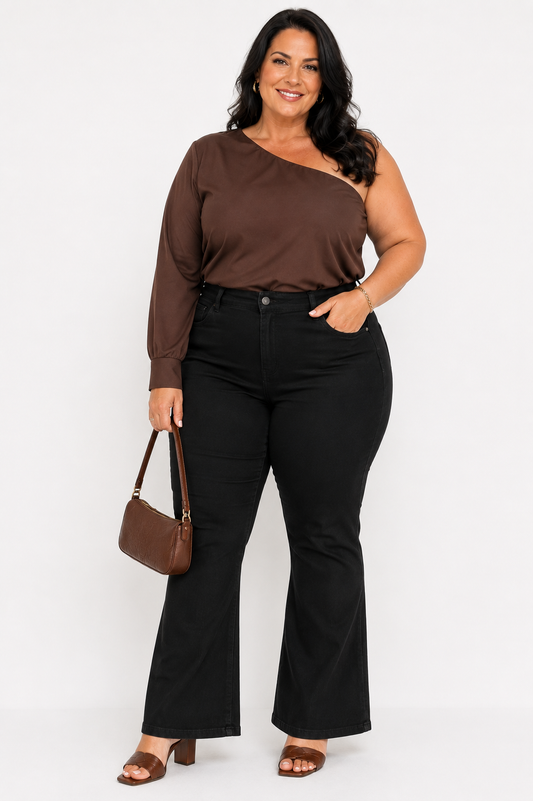 Calça Jeans Feminina Plus Size
