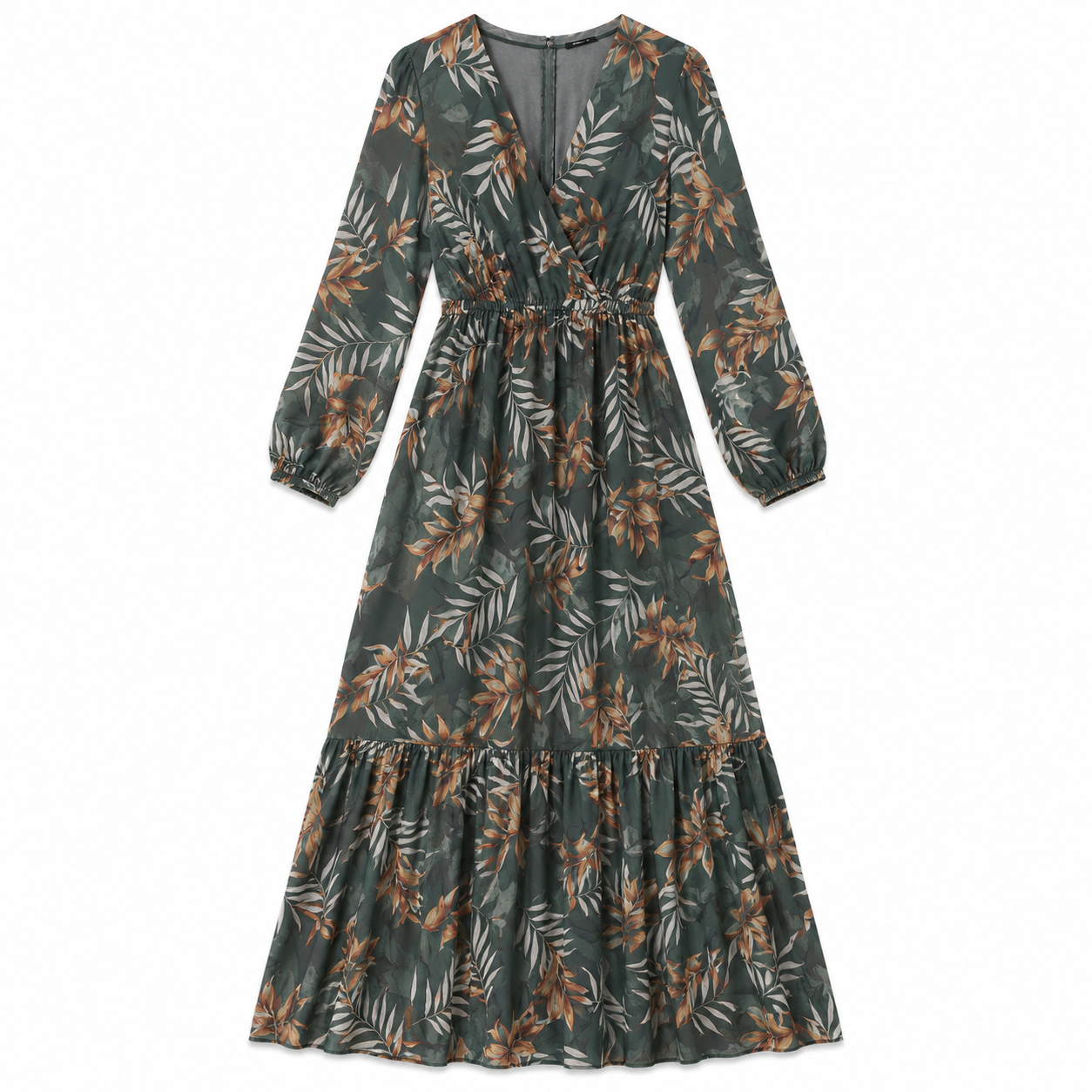 Vestido Longo Tule Estampado