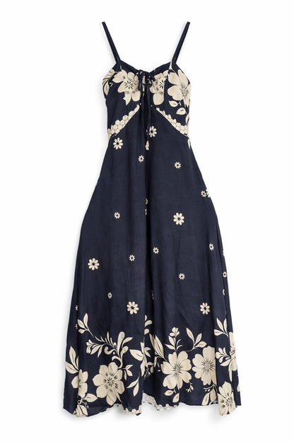 Vestido Longo Floral Serena
