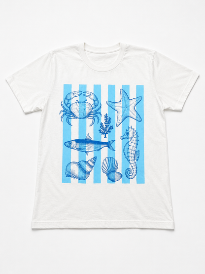 T-Shirt Estampada Casual Confortável