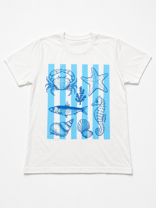 T-Shirt Estampada Casual Confortável