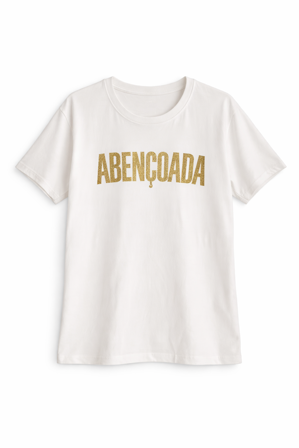 T-Shirt Feminina Bordada Premium – Estampa Exclusiva