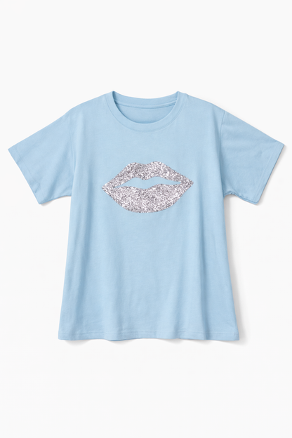 T-Shirt Feminina Bordada Premium – Estampa Exclusiva