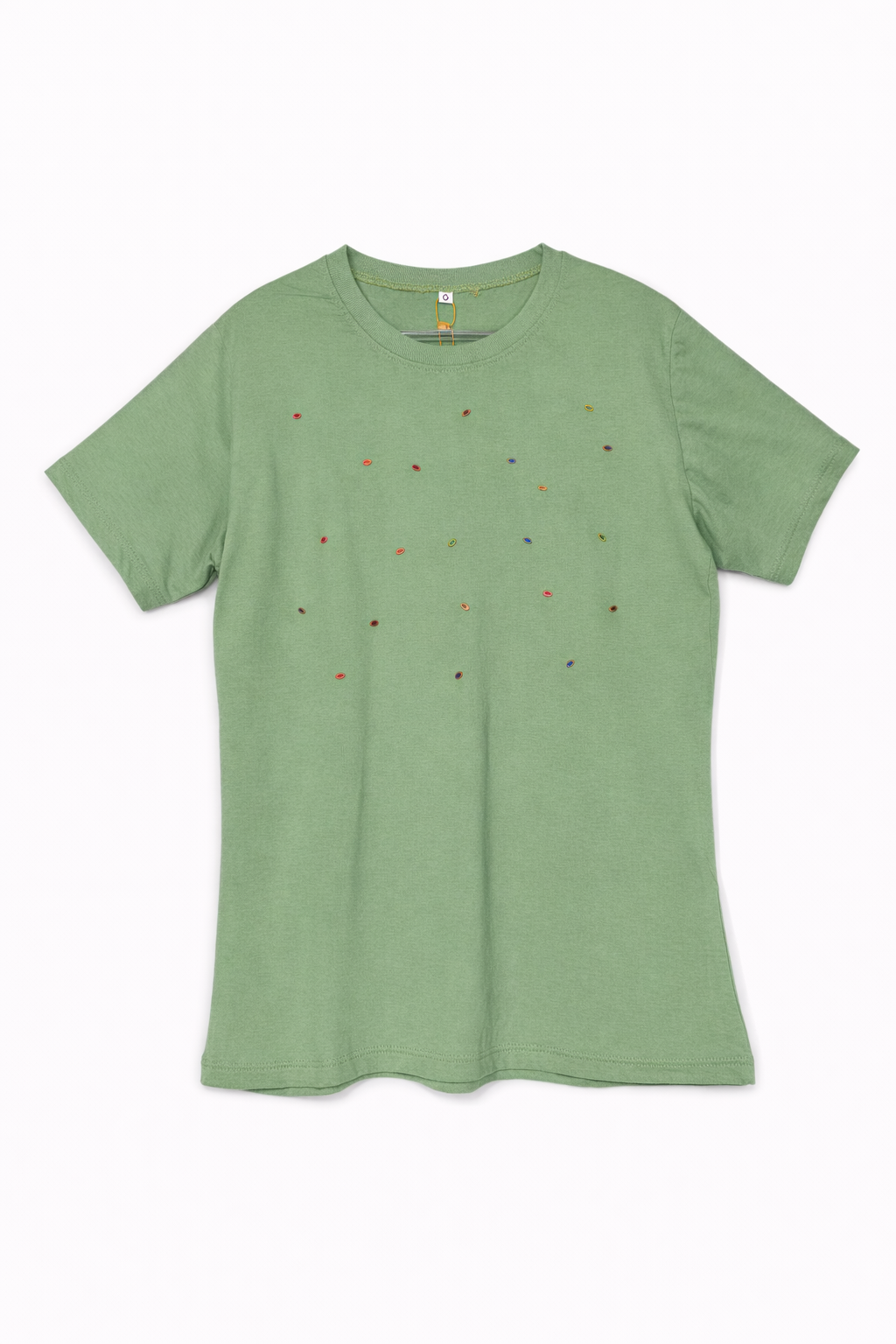 T-Shirt Feminina Bordada Premium – Estampa Exclusiva