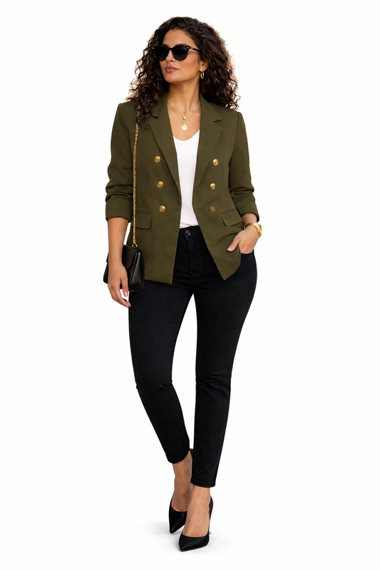 Blazer Feminino Alfaiataria Imperial