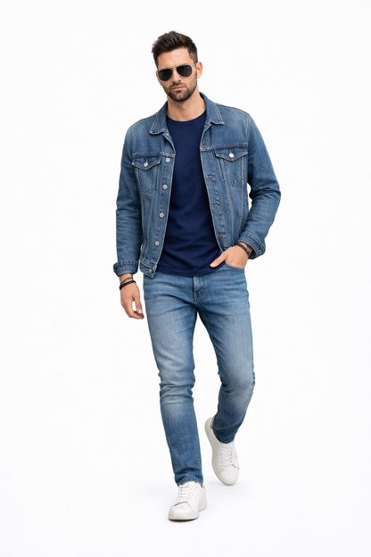 Camiseta Masculina Texturizada Premium