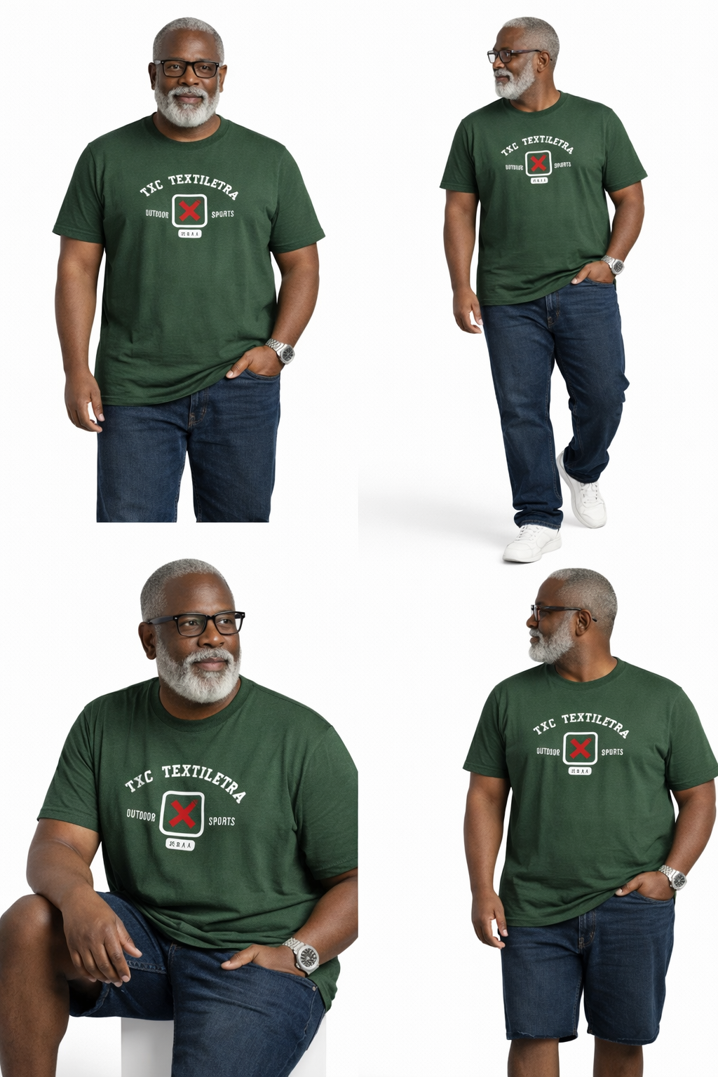 Camiseta Masculina TXC Original 100% Algodão