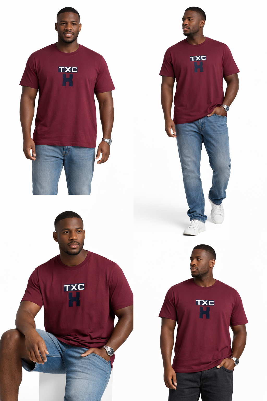 Camiseta Masculina TXC Original 100% Algodão