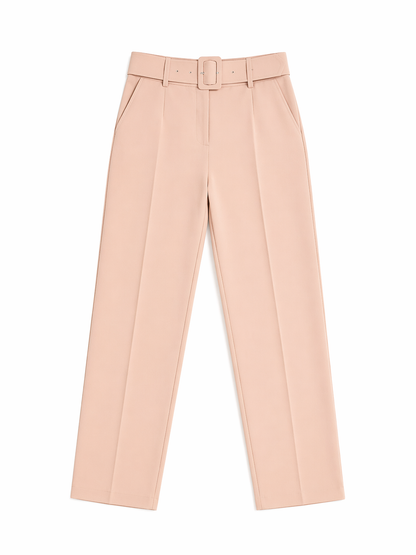 Calça Alfaiataria com Cinto Elegance