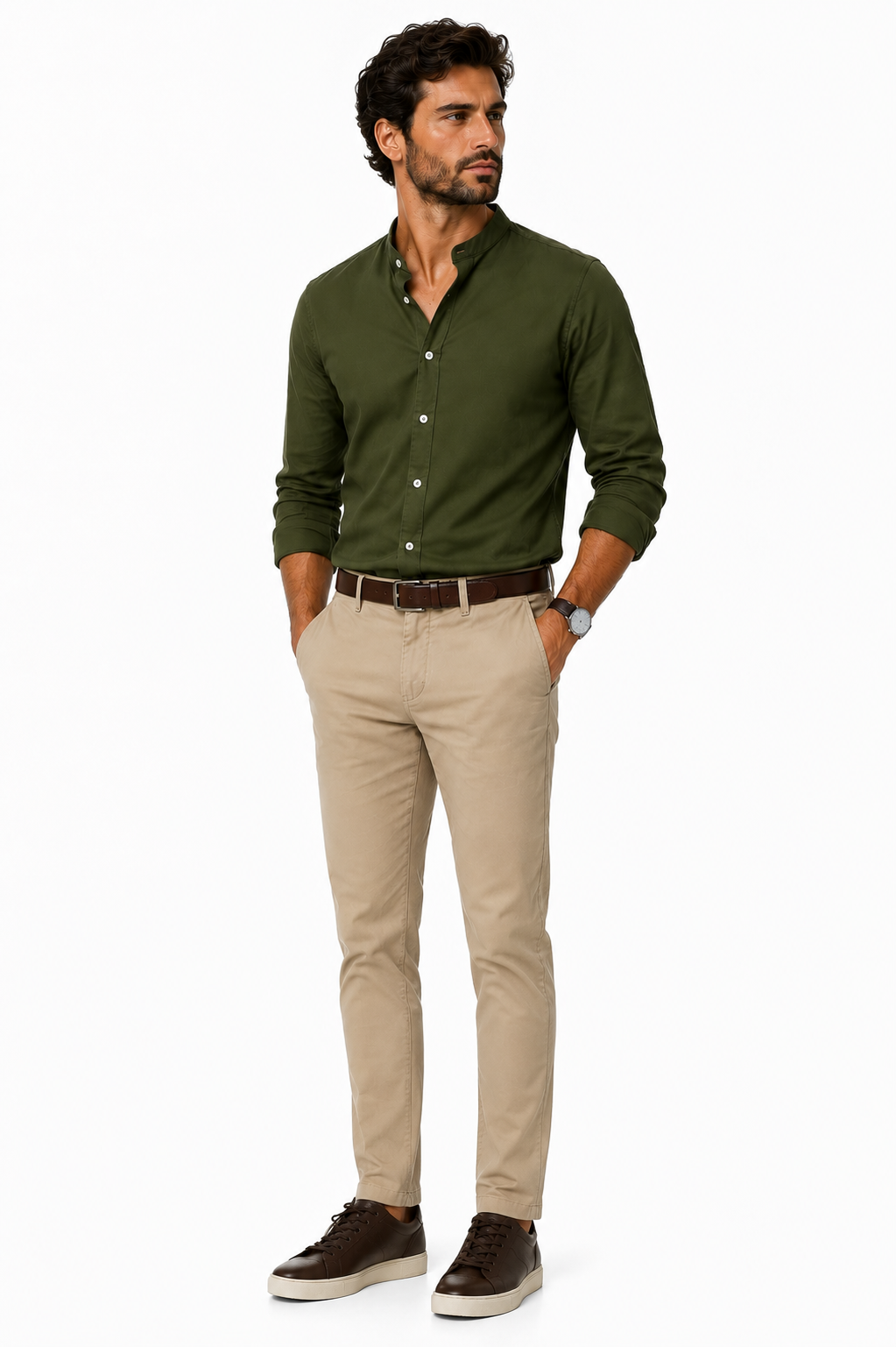 Camisa Masculina Linho