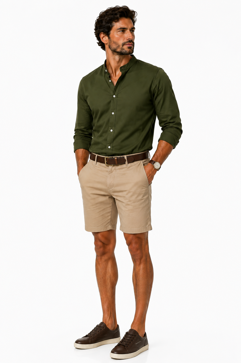 Camisa Masculina Linho
