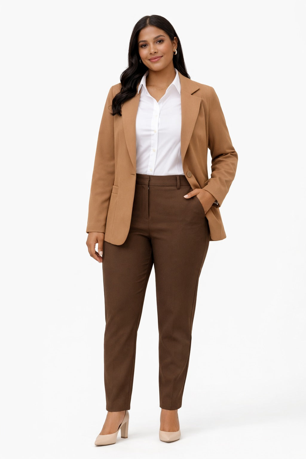 Blazer Alfaiataria Plus Size Lara